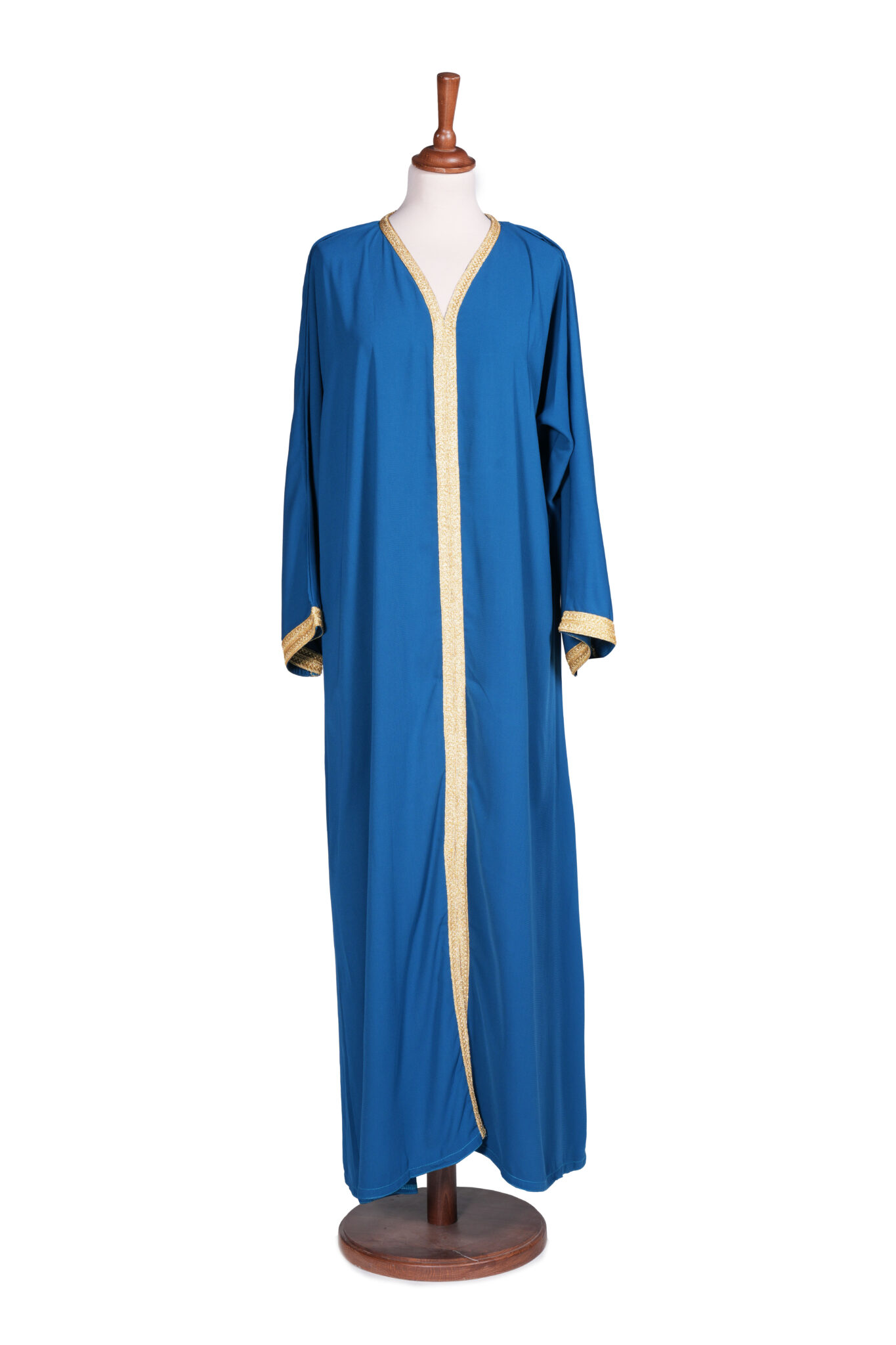 Classic Luxury Open-Front Kaftan Dress
