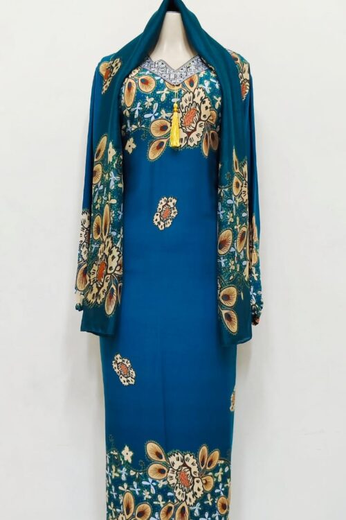 Elegant Arabic Maxi Dress LA20