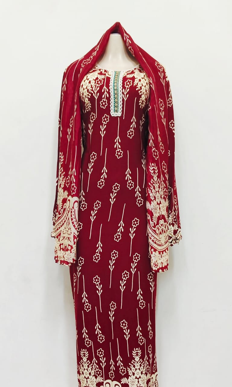 Elegant Arabic Maxi Dress LA18 - Image 2