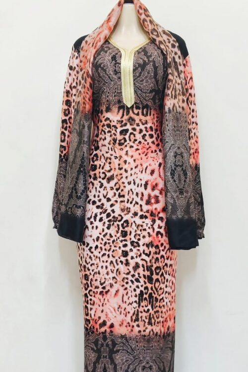 Elegant Arabic Maxi Dress LA18