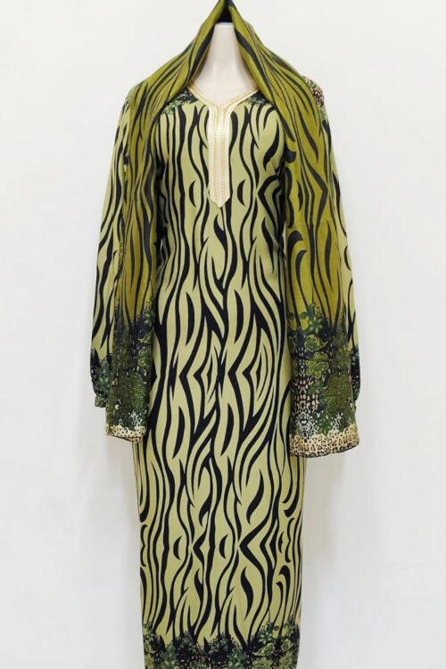 Elegant Arabic Maxi Dress LA13