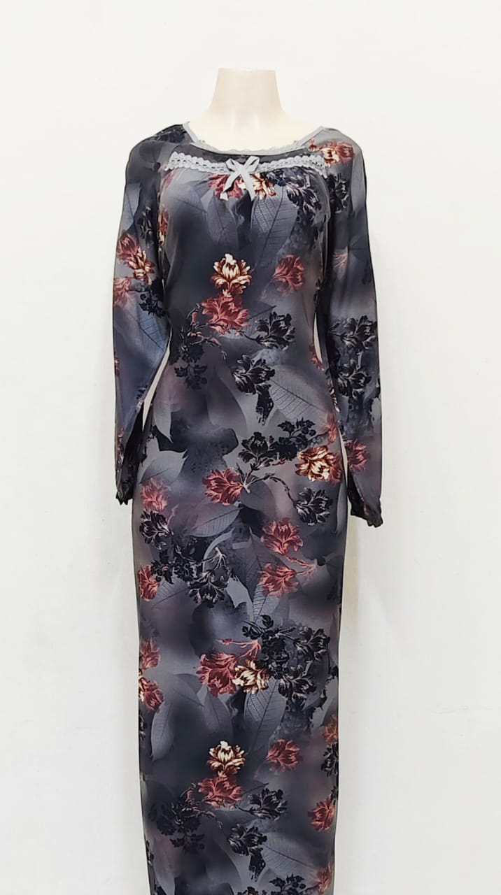 Elegant Arabic Maxi Dress LA11