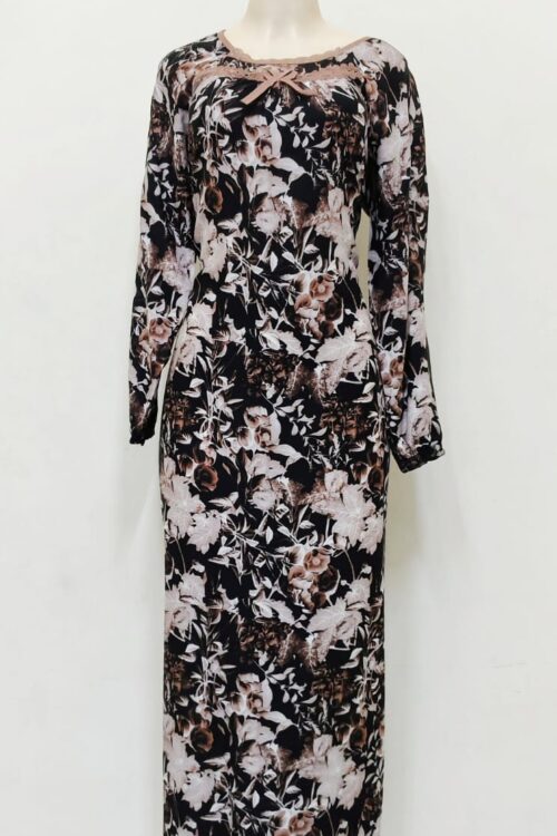 Elegant Arabic Maxi Dress LA10