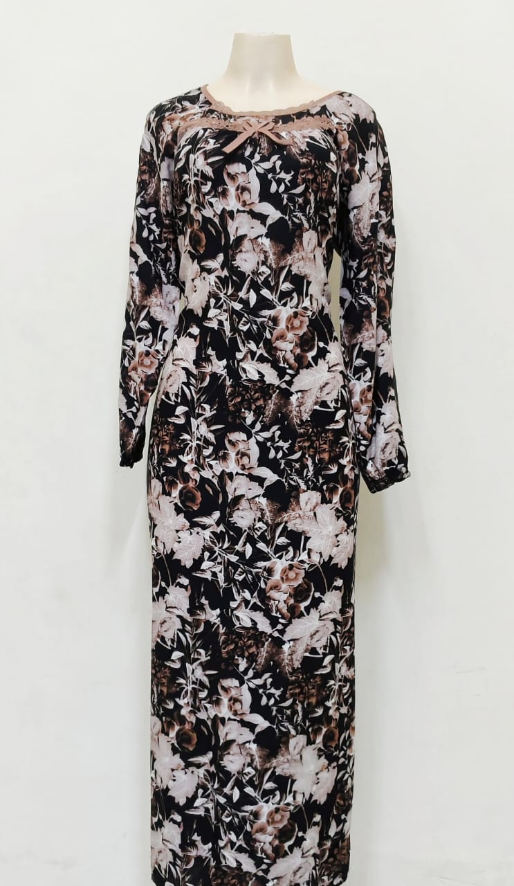 Elegant Arabic Maxi Dress LA10