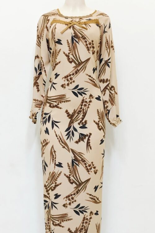 Elegant Arabic Maxi Dress LA09