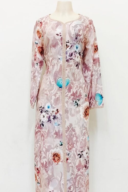 Elegant Arabic Maxi Dress LA01