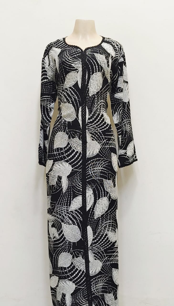 Elegant Arabic Maxi Dress LA02 - Image 3