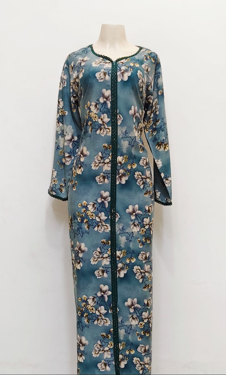 Elegant Arabic Maxi Dress LA02